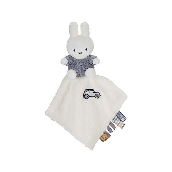 Pioupiou et Merveilles- Miffy-Doudou Lapin Bleu-Peluche pour Enfant à partir de la Naissance-Toute Douce nettoyable-Facilemen