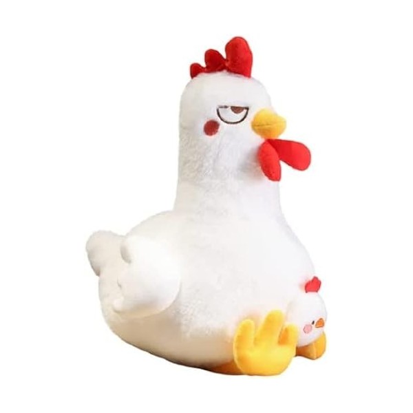 TATSEN Animaux de Poulet Coq en Peluche, Poulet Poule en Peluche Poussin en Peluche Jouet Poussin Jaune en Peluche Animal en 