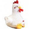 TATSEN Animaux de Poulet Coq en Peluche, Poulet Poule en Peluche Poussin en Peluche Jouet Poussin Jaune en Peluche Animal en 