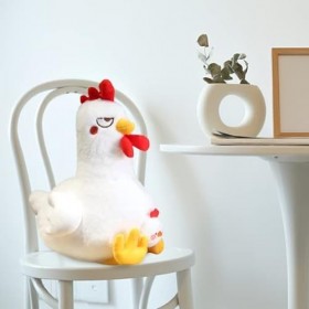 TATSEN Animaux de Poulet Coq en Peluche, Poulet Poule en Peluche Poussin en Peluche Jouet Poussin Jaune en Peluche Animal en 