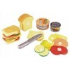 ERRO Kit de jeu Sandwich - Accessoires de magasin - 40290 - Cuisine pour enfants - Jouet de cuisine factice - Plastique