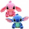 IOSCDH 2PCS Jouets en Peluche Sti-TCH Doll de Dessin Animé pour Enfants Poupée Doux en Sti-TCH Peluche Jouets pour Enfants Ca