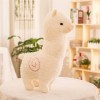 Zinsale Mignon Alpaga Peluche Poupée Peluches Animaux Peluche Mouton Oreiller Blanc, 28cm 