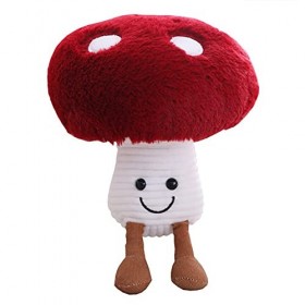FeiWen Peluche Jouet en Peluche Mignon Confortable Peluche Dessin Animé Les Enfants Cadeau Champignons/Glace/Avocat Champign