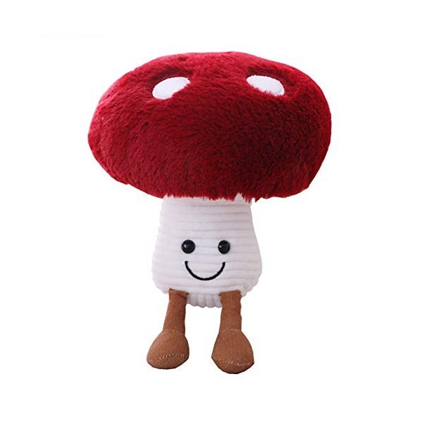 FeiWen Peluche Jouet en Peluche Mignon Confortable Peluche Dessin Animé Les Enfants Cadeau Champignons/Glace/Avocat Champign