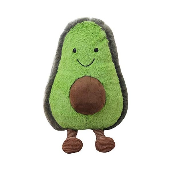 FeiWen Peluche Jouet en Peluche Mignon Confortable Peluche Dessin Animé Les Enfants Cadeau Champignons/Glace/Avocat Champign