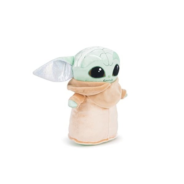 Disney - Mandalorian, Platinum Grogu, 25cm, câlin, Peluche, à partir de 0 Ans