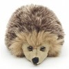 Uni-Toys - Hérisson Gris-Marron - 15 cm Longueur - Animal de la forêt - Peluche, Doudou