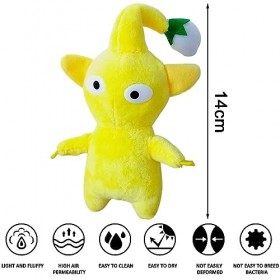 CBOSNF Pikmin Poupée Peluche Toy,Pikmin Peluche Jouet,Jouets Peluche Doll, Doux pour Voiture Décoration, Dessin Animé Poupée 