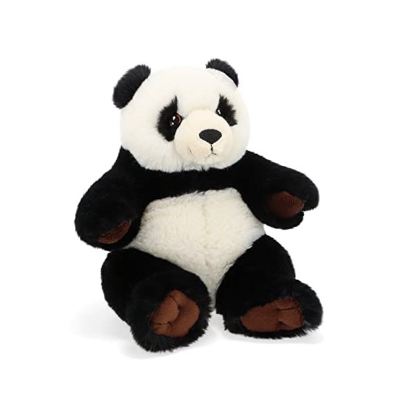 Keel Toys KEELECO - Peluche 100% recyclée - Jouet écologique pour Enfant - Peluche Panda 20cm - SE2118