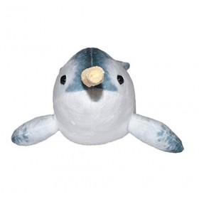 Wild Republic Living Ocean Mini Narval, 30 cm, Idée Cadeau pour Enfants, Animal en Peluche, Peluche Écologique, Rembourrage e