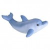 Wild Republic Living Ocean Mini Dauphin De Bouteille, 30 cm, Idée Cadeau pour Enfants, Animal en Peluche, Peluche Écologique,