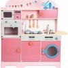 Small Foot 11465 Enfant Rêve de Fille, en Bois, Cuisine multifonctionnelle, Jeu de rôle Jouets, Multicolore