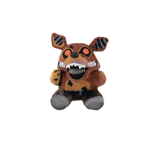 MAGIC SELECT Plushies Compatible avec Five Night at Freddy FNAF, Jouets en Peluche Foxy Radioactive Plush 18 cm Jouets pour