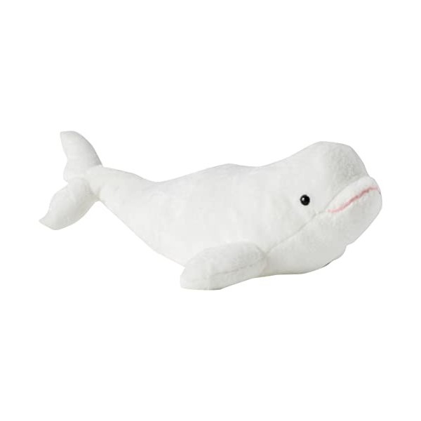 Wild Republic Cuddlekins Mini Béluga, Animal en Peluche, 20 cm, Cadeau pour Bébés, Peluche Écologique, Rembourrage Fabriqué à