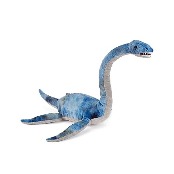 Zappi Co Peluche plesiosaure en Peluche pour Enfant 40 cm Collection Animaux Safari