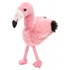 Uni-Toys - Flamant Rose - 18 cm Hauteur - Oiseau - Peluche, Doudou