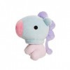 Aurora, 61379 BT21 Poupée Assise, 12,7 cm, Jouet en Peluche, Bleu et Violet