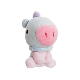 Aurora, 61379 BT21 Poupée Assise, 12,7 cm, Jouet en Peluche, Bleu et Violet