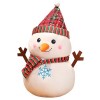 LGQHCE Peluche Pere Noel, Bonhomme de Neige Jouet en Peluche Père Noël Peluche Cadeau pour Enfants Noël Anniversaire Fête