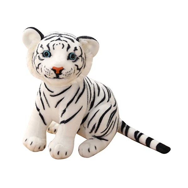 URFEDA Jolies poupées tigre en peluche, jouets en peluche mignons en forme de mini tigre, mascotte de tigre, animaux en peluc