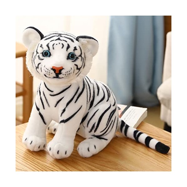 URFEDA Jolies poupées tigre en peluche, jouets en peluche mignons en forme de mini tigre, mascotte de tigre, animaux en peluc