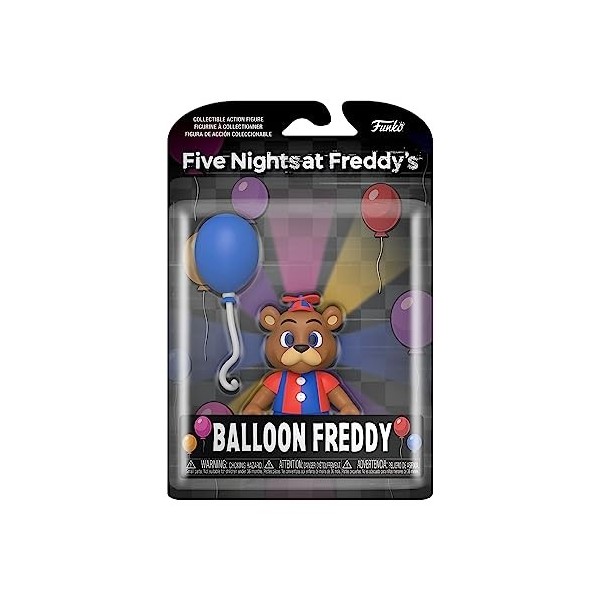 Funko Action Figure: Five Nights at Freddys FNAF SB - Balloon Freddy Fazbear - Jouet à Collectionner - Idée de Cadeau - Pr