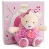 Doudou et Compagnie - Peluche Chat - 15cm - Rose/Beige - Minizoo - DC3530