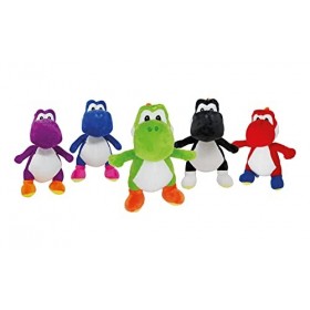 Soma Yoshi - Peluche dragon - 20 cm - Doudou dinosaure - Convient dès les premiers mois de vie - Violet