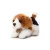 Aurora, 60523, MiYoni Tots Beagle, 20cm, Peluche, Blanc et Marron