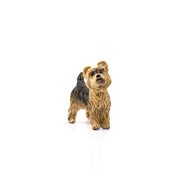 SCHLEICH- Figurine Yorkshire Terrier Farm World, 13876, Multicolore