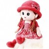 Poupée de Chiffon Doux - 13,8" Peluche Princesse poupée poupée de Chiffon avec Chapeau Amovible et Robe Peluche bébé Jouet