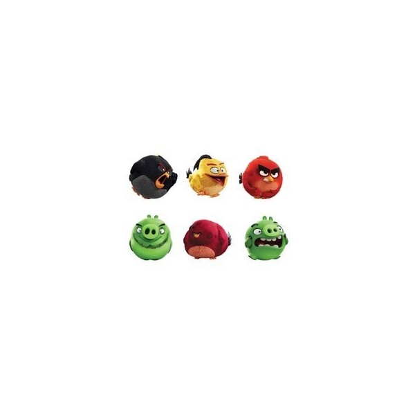 Angry Birds 20073178 – Classic peluche, 5 "Modèle aléatoire et Coloris aléatoire