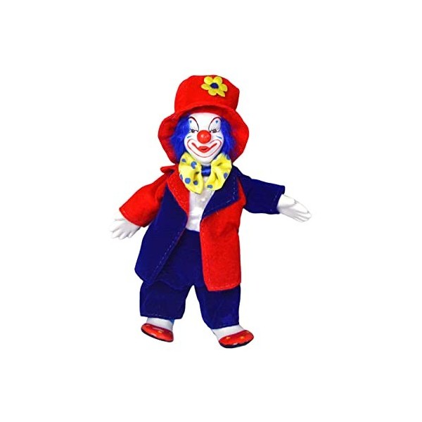 18 Cm Clown Poupée Figure Clown Poupée En Peluche pour Chambre Décor Anniversaires Cadeau