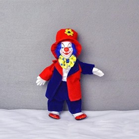 18 Cm Clown Poupée Figure Clown Poupée En Peluche pour Chambre Décor Anniversaires Cadeau