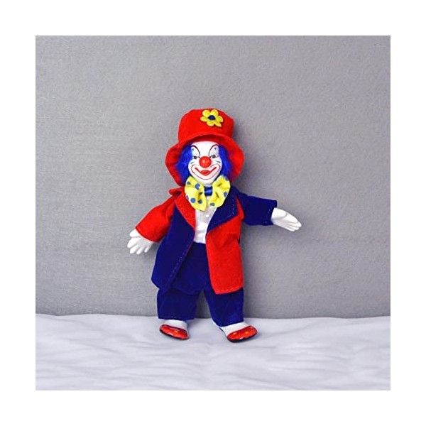 18 Cm Clown Poupée Figure Clown Poupée En Peluche pour Chambre Décor Anniversaires Cadeau