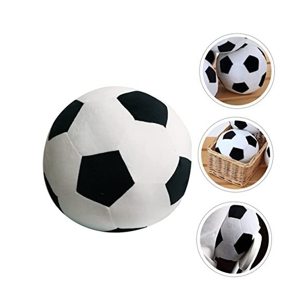 Hohopeti 1Pc Football en Peluche Jouet Garçons Accessoires Fille Ballon De Football en Peluche Chiens pour Enfants Football F