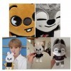 SHENGANG Stray Kids Skzoo Soft Toy Dwaekki Soft Animal Plushie Stuffed Pillow Cushion,Can be DIY,Chan/Leebit/Dwaekki/Jiniret/
