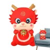 ADERN Mascotte de Dragon de la Fête du Printemps | Mascotte Traditionnelle en Peluche Dragon du Nouvel an Chinois | Jouets du