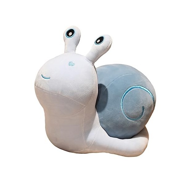 Peluche Escargot Mignonne Poupée Escargot en Peluche 20cm Escargot en Peluche Oreiller pour Filles Garçons Bébés Jouet en Pel