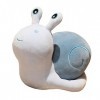 Peluche Escargot Mignonne Poupée Escargot en Peluche 20cm Escargot en Peluche Oreiller pour Filles Garçons Bébés Jouet en Pel