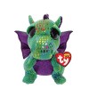 Ty - TY36186 - Beanie Boos - Peluche Cinder Dragon 15 cm