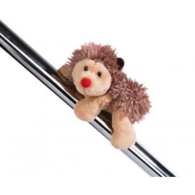 NICI- MagNICI hérisson Hetch Hogan 12cm Marron-Peluche Durable avec Aimant-Animal magnétique pour réfrigérateur, Tableau Noir