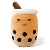 shownicer Peluche Boba Tea - Peluche Kawaii Bubble Tea - Jouet en peluche - Tasse à thé au lait - Coussin de lancer - Cadeau 