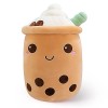 shownicer Peluche Boba Tea - Peluche Kawaii Bubble Tea - Jouet en peluche - Tasse à thé au lait - Coussin de lancer - Cadeau 