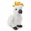 Zappi Co Peluche de Cacatoès 26cm - Joyeux, Peluche Douce, Écologique, Illumine la Collection des Enfants, Fabriqué avec du