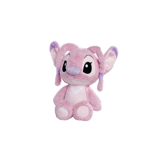 Simba 6315870030 Disney Lilo et Stitch, 25 cm Angel Peluche pour Enfants dès Les Premiers Mois de la Vie