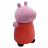 Squishmallows SQPP00004 – Peppa Pig HugMees, Peluche Officielle Kelly Toys, Peluche Super Douce