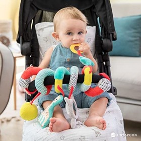 Sophie la Girafe - Boulier Spirale Jouet Poussette 230831, Multicolore, 6 Unités