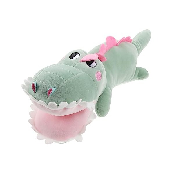 VICASKY Peluche Jouet Animal en Peluche Crocodile Alligator Coussins Alligator Oreiller en Peluche Câlin Oreiller Crocodile J